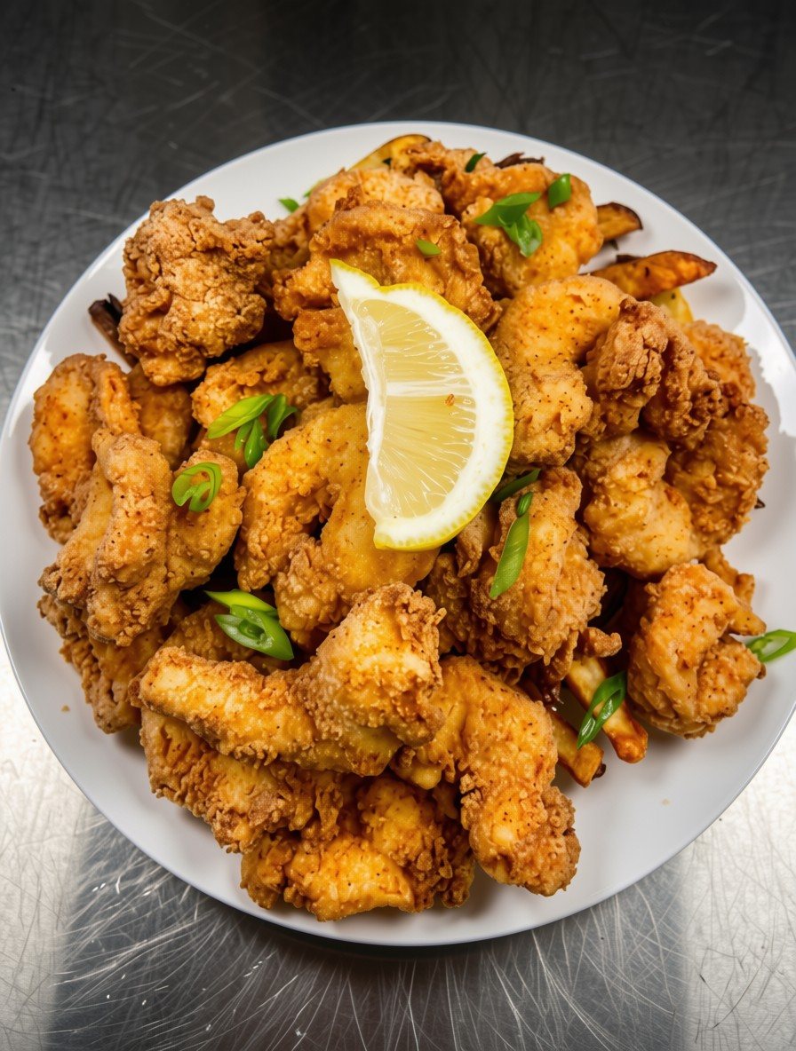 Golden Fried Shrimp